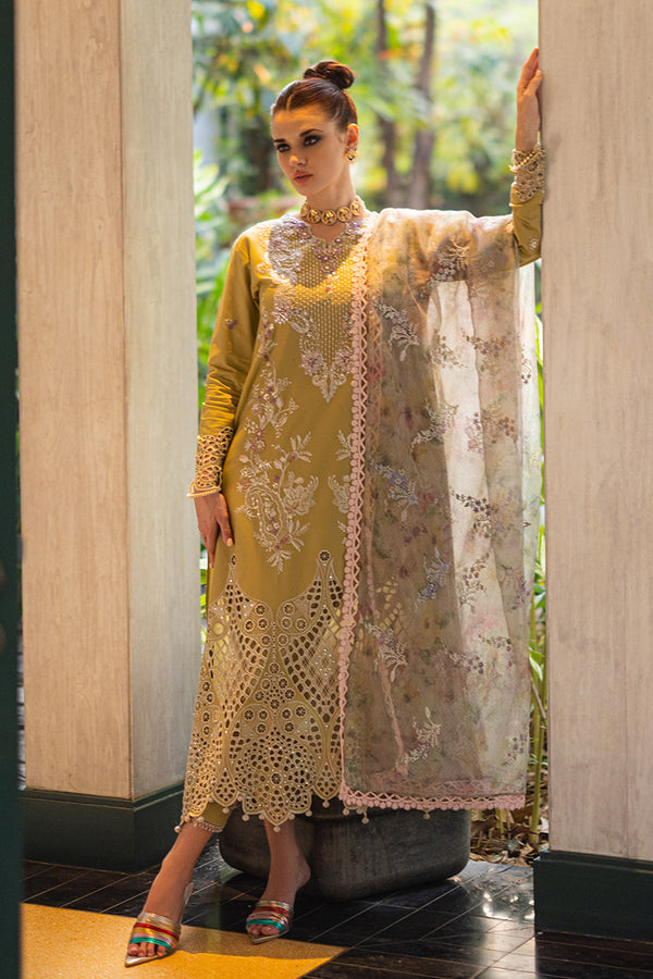 DELICE | 3PC UNSTITCHED LUXURY LAWN ORIENT EXPRESS BY MUSHQ