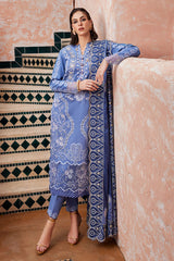 LATIFAH - MOROCCAN DREAM - UNSTITCHED SATEEN SHAWL COLLECTION