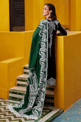 IMANE - MOROCCAN DREAM - UNSTITCHED SATEEN SHAWL COLLECTION