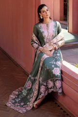 NAHLA - MOROCCAN DREAM - UNSTITCHED SATEEN SHAWL COLLECTION