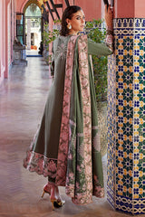 NAHLA - MOROCCAN DREAM - UNSTITCHED SATEEN SHAWL COLLECTION