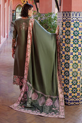 NAHLA - MOROCCAN DREAM - UNSTITCHED SATEEN SHAWL COLLECTION