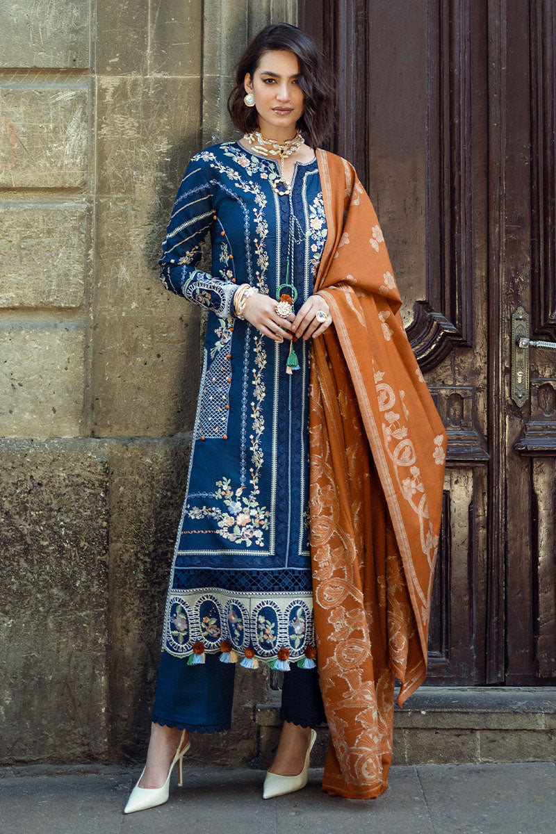 Sweet Surrender | 3Pc Unstitched Suit Winter Embroidered Broadway By Mushq