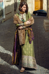 Gentle Touch | 3Pc Unstitched Suit Winter Embroidered Broadway By Mushq