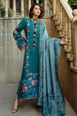 Whispered Secrets | 3Pc Unstitched Suit Winter Embroidered Broadway By Mushq