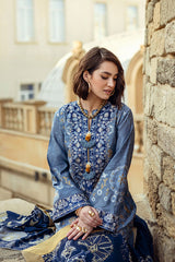 Tender Glance | 3Pc Unstitched Suit Winter Embroidered Broadway By Mushq