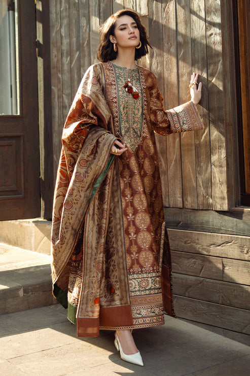 Eternal Promise | 3Pc Unstitched Suit Winter Embroidered Broadway By Mushq