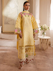 MW-01 | 3Pc Unstitched Suit Winter Collection 24 Mira By Parishay