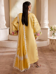 MW-01 | 3Pc Unstitched Suit Winter Collection 24 Mira By Parishay