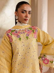 MW-01 | 3Pc Unstitched Suit Winter Collection 24 Mira By Parishay