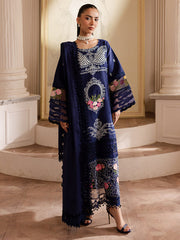 MW-03 | 3Pc Unstitched Suit Winter Collection 24 Mira By Parishay