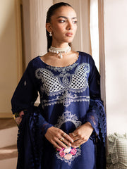 MW-03 | 3Pc Unstitched Suit Winter Collection 24 Mira By Parishay