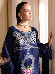 MW-03 | 3Pc Unstitched Suit Winter Collection 24 Mira By Parishay