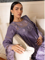 MW-11 | 3Pc Unstitched Suit Winter Collection 24 Mira By Parishay