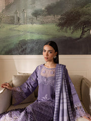 MW-11 | 3Pc Unstitched Suit Winter Collection 24 Mira By Parishay