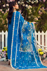 4424-GUL-E-RANA | 3PC Unstitched Embroidered Premium Lawn By Motifz