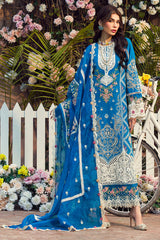 4424-GUL-E-RANA | 3PC Unstitched Embroidered Premium Lawn By Motifz