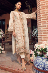 4426-JANNAT | 3PC Unstitched Embroidered Premium Lawn By Motifz