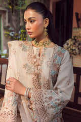 4426-JANNAT | 3PC Unstitched Embroidered Premium Lawn By Motifz