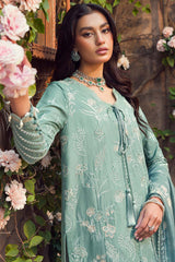 4429-TALIYA | 3PC Unstitched Embroidered Premium Lawn By Motifz