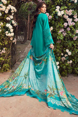 4430-SANOBAR | 3PC Unstitched Embroidered Premium Lawn By Motifz