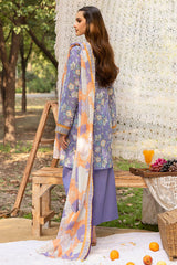 3-PC Unstitched Digital Printed Lawn By Motifz | 5354-SAVAHHAH