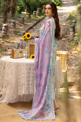 3-PC Unstitched Digital Printed Lawn By Motifz | 5558-TALIA