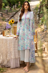 3-PC Unstitched Digital Printed Lawn By Motifz | 5558-TALIA