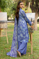 3-PC Unstitched Digital Printed Lawn By Motifz | 5559-AATH-KALI
