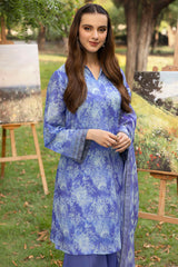 3-PC Unstitched Digital Printed Lawn By Motifz | 5559-AATH-KALI