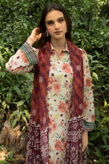 3-PC Unstitched Digital Printed Lawn By Motifz | 5561-NEHA