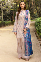 3-PC Unstitched Digital Printed Lawn By Motifz | 5562-NAYAB