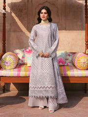 Maeve | 3Pc Unstitched Suit Luxury Lawn 25 Husn e Jahan By Mahnur
