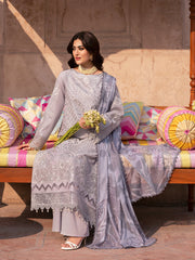 Maeve | 3Pc Unstitched Suit Luxury Lawn 25 Husn e Jahan By Mahnur