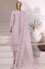 3-PC Stitched Festive Formal Embroidered Mahpara By Sadabahar | 02
