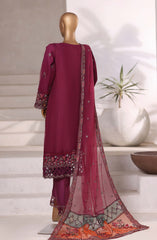 3-PC Stitched Festive Formal Embroidered Mahpara By Sadabahar | 03