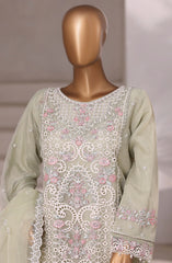 3-PC Stitched Festive Formal Embroidered Mahpara By Sadabahar | 05