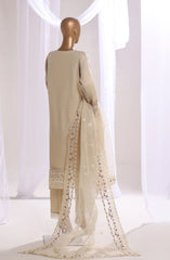 3-PC Stitched Embroidered Organza Mahpara By Sadabahar | AG-30