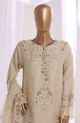 3-PC Stitched Embroidered Organza Mahpara By Sadabahar | AG-30