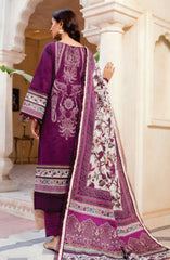 Unstitched 3 Piece Printed Khaddar By Mausummery | Hellebores
