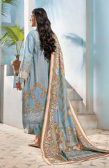 Unstitched 3 Piece Printed Khaddar By Mausummery | Opal