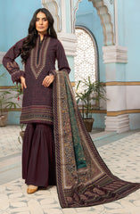 Unstitched 3 Piece Printed Khaddar By Mausummery | Jasper