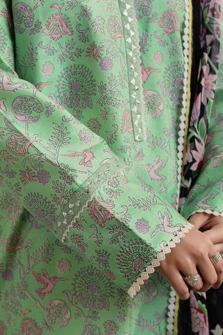 Mehak-D6- 3PC - Unstitched Coco Lawn Prints By Zara Shahjahan