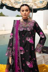 N-601 | 3PC Unstitched Suit Luxury Lawn Vol-06 Rangrez By Ramsha