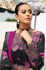 N-601 | 3PC Unstitched Suit Luxury Lawn Vol-06 Rangrez By Ramsha