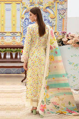 N-604 | 3PC Unstitched Suit Luxury Lawn Vol-06 Rangrez By Ramsha