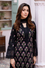 NF-1247 | 3PC Unstitched Sherbano Embroidered Noor-E-Fajar By Raeesa Premium