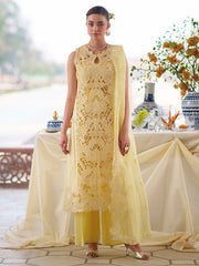 3-PC Unstitched Embroidered Luxury Lawn Nilofer By Mahnur | NL-07