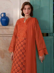 3-PC Unstitched Embroidered Luxury Lawn Nilofer By Mahnur | NL-11