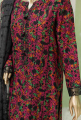 NVE-57 | 3 PC Unstitched Viscose Silk Suit Lawn Naubahar By Hz Textiles